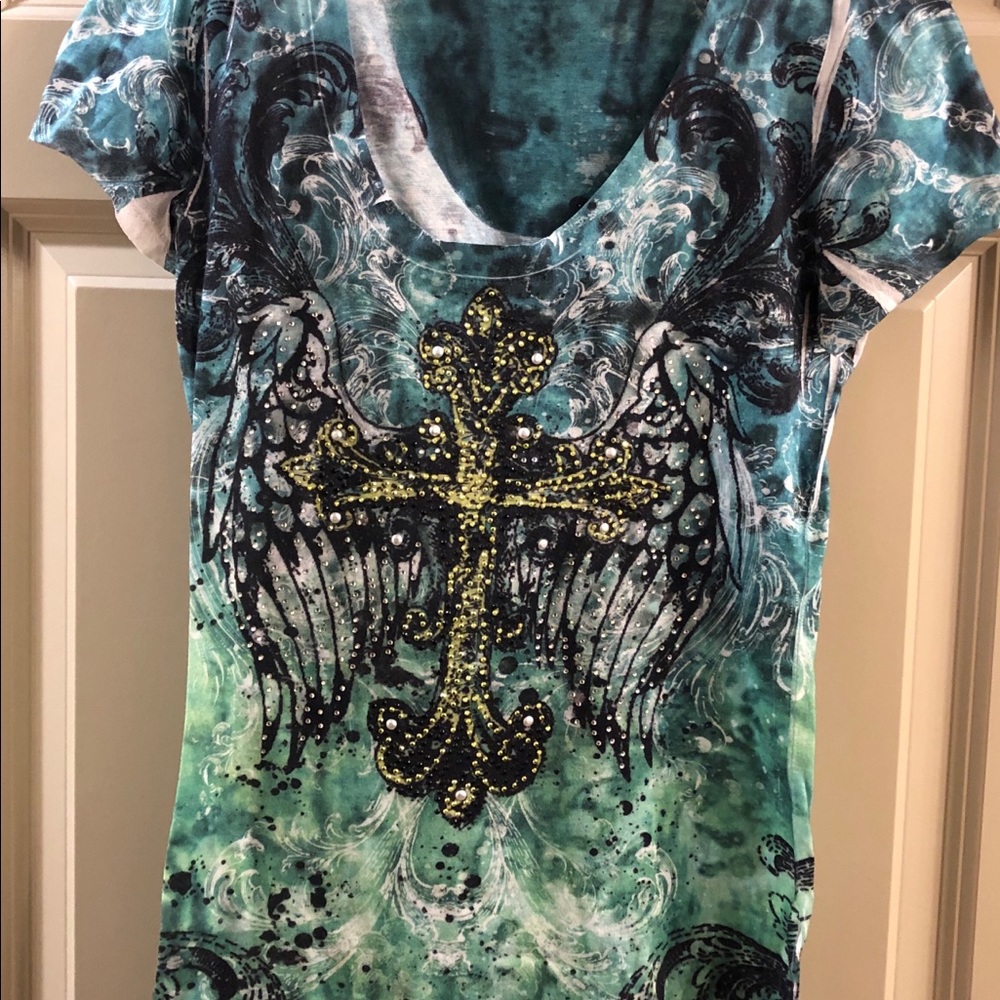 Daytrip Studded T-Shirt. NWOT sz Small